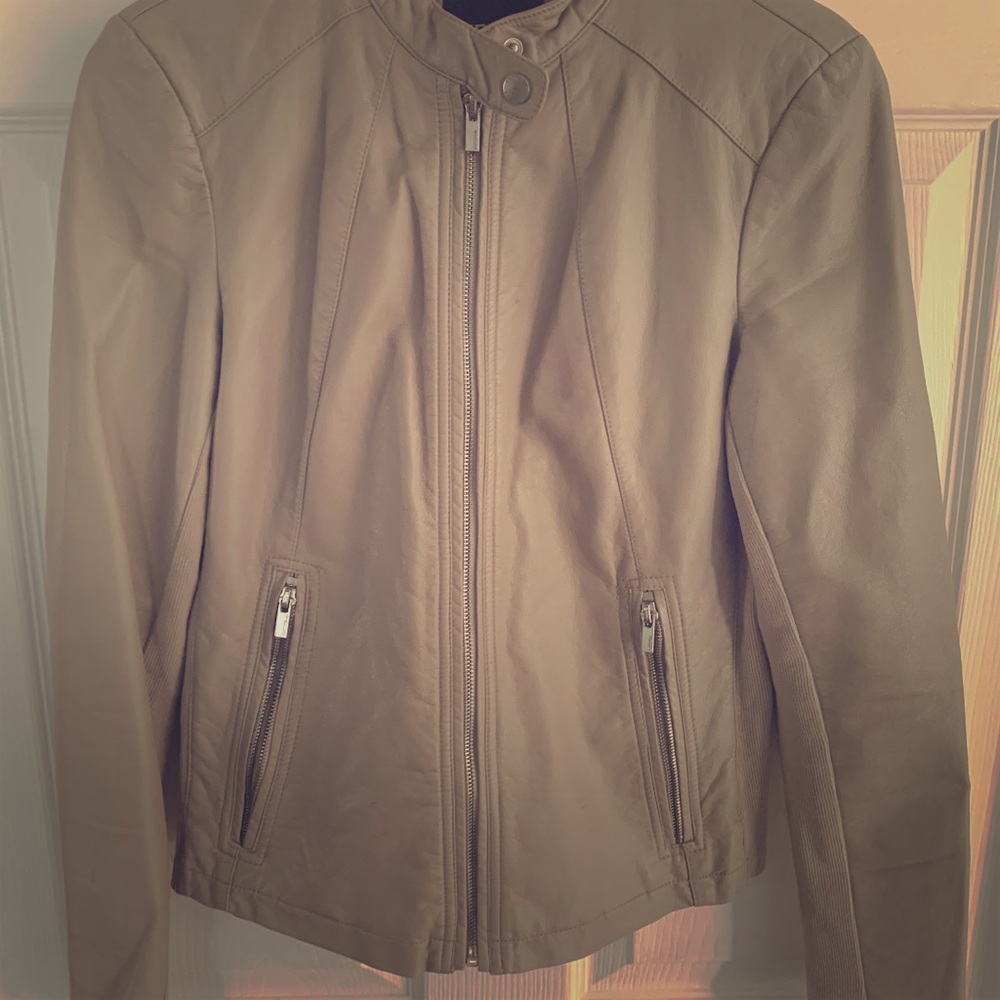 Express leather jacket